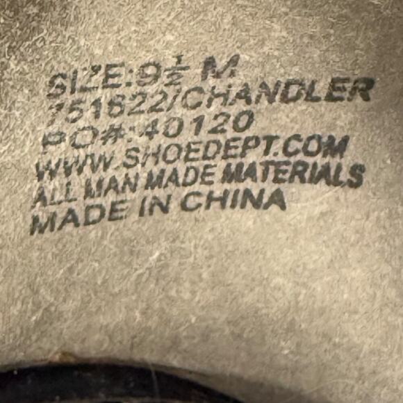 Marbella Faux Leather Patent Heel Pump Pointed Toe Slip On Shoes Size 9.5 Black - Picture 10 of 13